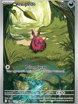 Venipede - 132/086 132 - SV Black Bolt Holofoil