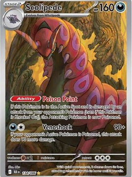 Scolipede - 134/086 134 - SV Black Bolt Holofoil