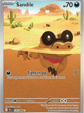 Sandile - 135/086 135 - SV Black Bolt Holofoil