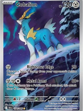 Cobalion - 144/086 144 - SV Black Bolt Holofoil