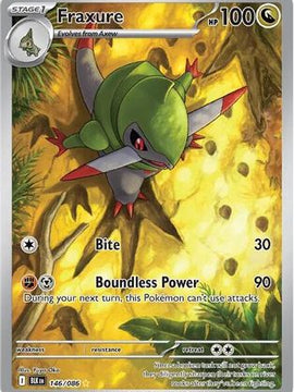 Fraxure - 146/086 146 - SV Black Bolt Holofoil