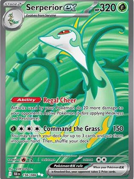 Serperior ex - 156/086 156 - SV Black Bolt Holofoil