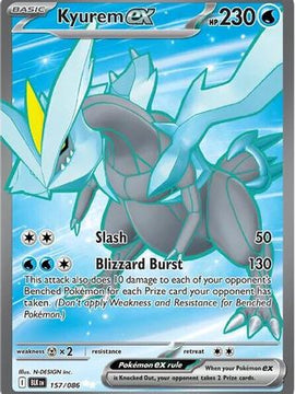 Kyurem ex - 157/086 157 - SV Black Bolt Holofoil