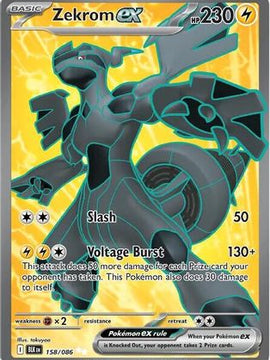 Zekrom ex - 158/086 158 - SV Black Bolt Holofoil