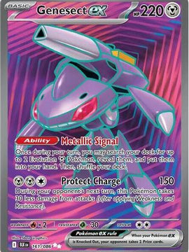 Genesect ex - 161/086 161 - SV Black Bolt Holofoil