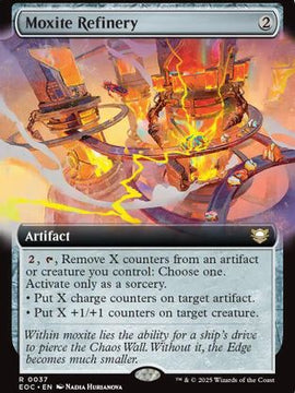 Moxite Refinery (Extended Art) (EOC-037) - Commander: Edge of Eternities