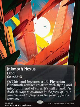 Inkmoth Nexus (0065) (Borderless) (EOS-065) - Edge of Eternities: Stellar Sights Foil