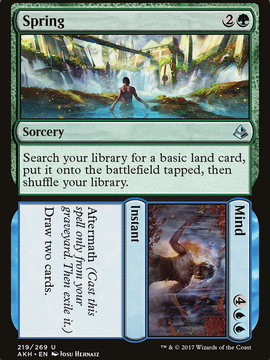 Spring // Mind (AKH-219) - Amonkhet