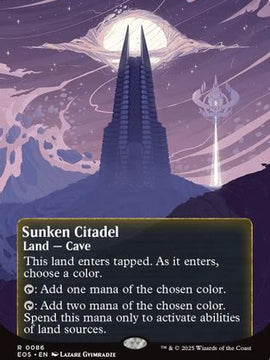 Sunken Citadel (0086) (Borderless) (EOS-086) - Edge of Eternities: Stellar Sights