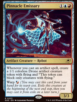 Pinnacle Emissary (EOE-223) - Edge of Eternities Foil