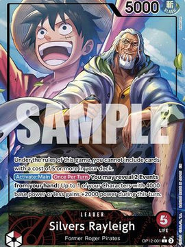 Silvers Rayleigh (Alternate Art) (OP12-001) - Legacy of the Master Foil