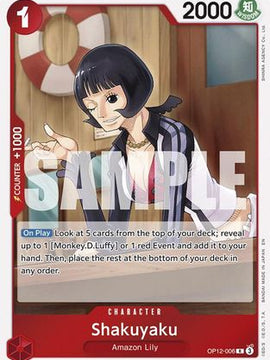 Shakuyaku (OP12-006) - Legacy of the Master Foil