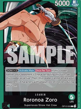Roronoa Zoro (020) (OP12-020) - Legacy of the Master
