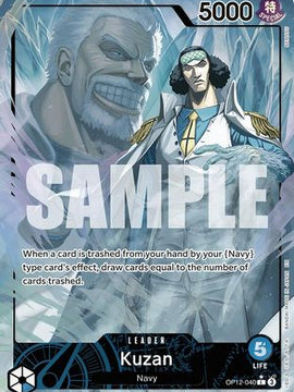 Kuzan (040) (Alternate Art) (OP12-040) - Legacy of the Master Foil