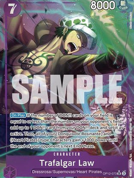 Trafalgar Law (073) (Alternate Art) (OP12-073) - Legacy of the Master Foil