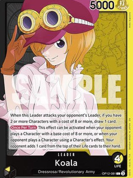 Koala (081) (OP12-081) - Legacy of the Master