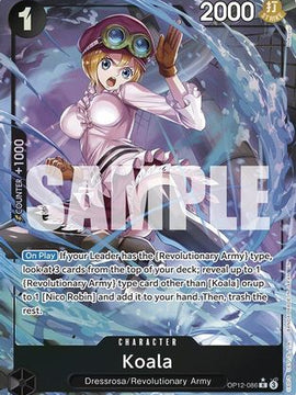 Koala (086) (Alternate Art) (OP12-086) - Legacy of the Master Foil