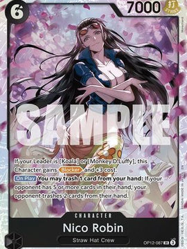 Nico Robin (OP12-087) - Legacy of the Master Foil