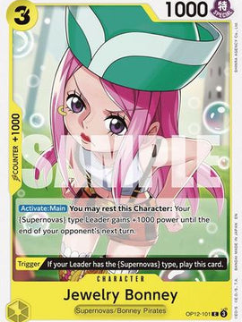 Jewelry Bonney (101) (OP12-101) - Legacy of the Master
