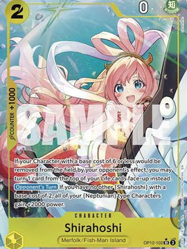 Shirahoshi (Alternate Art) (OP12-102) - Legacy of the Master Foil