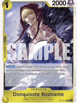 Donquixote Rosinante (108) (OP12-108) - Legacy of the Master Foil