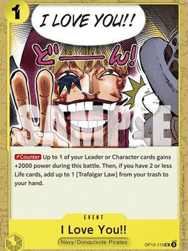 I Love You!! (OP12-115) - Legacy of the Master
