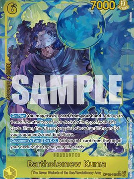 Bartholomew Kuma (Alternate Art) (OP12-119) - Legacy of the Master Foil
