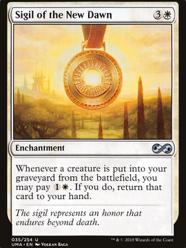 Sigil of the New Dawn (UMA-035) - Ultimate Masters