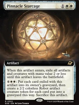 Pinnacle Starcage (Extended Art) (EOE-322) - Edge of Eternities Foil