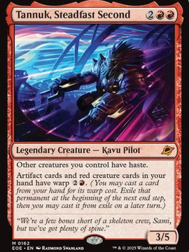 Tannuk, Steadfast Second (EOE-162) - Edge of Eternities