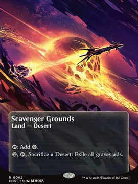 Scavenger Grounds (0082) (Borderless) (EOS-082) - Edge of Eternities: Stellar Sights