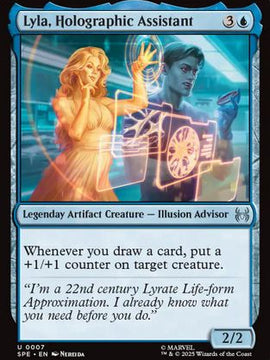 Lyla, Holographic Assistant (SPE, MAR-007) - Marvel's Spider-Man: Eternal-Legal