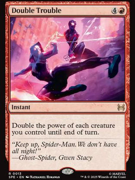 Double Trouble (SPE, MAR-013) - Marvel's Spider-Man: Eternal-Legal Foil