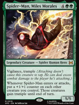 Spider-Man, Miles Morales (SPE, MAR-018) - Marvel's Spider-Man: Eternal-Legal Foil