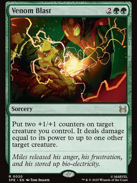 Venom Blast (SPE, MAR-020) - Marvel's Spider-Man: Eternal-Legal Foil