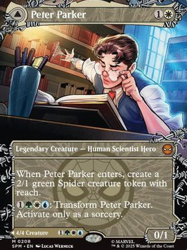 Peter Parker (0208) (Borderless) (SPM-208) - Marvel's Spider-Man