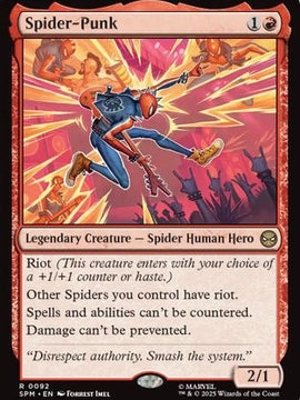 Spider-Punk (SPM-092) - Marvel's Spider-Man Foil