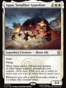Appa, Steadfast Guardian (TLA-010) - Avatar: The Last Airbender