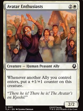 Avatar Enthusiasts (TLA-011) - Avatar: The Last Airbender