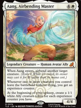 Aang, Airbending Master (TLE-074) - Avatar: The Last Airbender: Eternal-Legal
