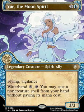 Yue, the Moon Spirit (Showcase) (TLA-338) - Avatar: The Last Airbender Foil