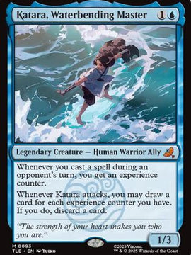 Katara, Waterbending Master (TLE-093) - Avatar: The Last Airbender: Eternal-Legal Foil