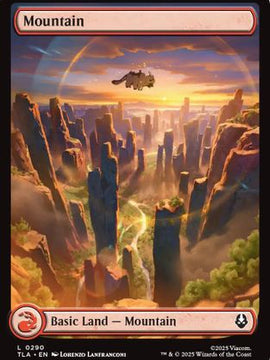 Mountain (290) (TLA-290) - Avatar: The Last Airbender Foil