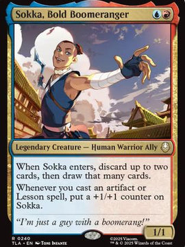 Sokka, Bold Boomeranger (TLA-240) - Avatar: The Last Airbender