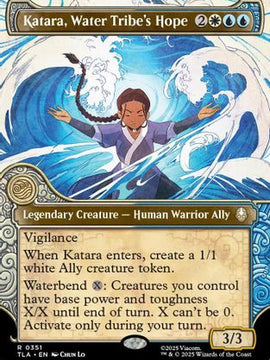 Katara, Water Tribe's Hope (Showcase) (TLA-351) - Avatar: The Last Airbender