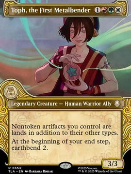 Toph, the First Metalbender (Showcase) (TLA-353) - Avatar: The Last Airbender Foil