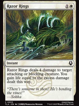 Razor Rings (TLA-033) - Avatar: The Last Airbender