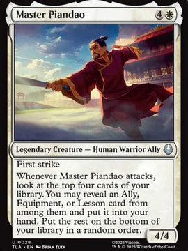 Master Piandao (TLA-028) - Avatar: The Last Airbender