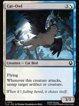 Cat-Owl (TLA-212) - Avatar: The Last Airbender