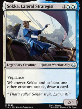 Sokka, Lateral Strategist (TLA-241) - Avatar: The Last Airbender Foil